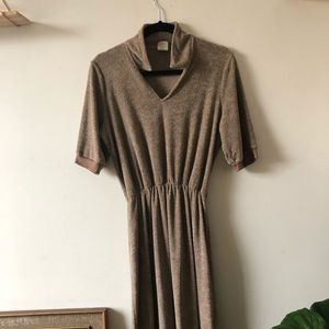 Vintage terry cloth dress
